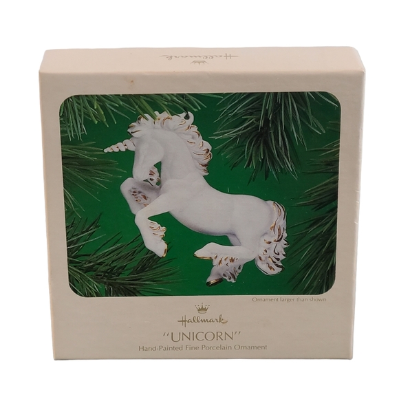 Hallmark Holiday Retired Hallmark Unicorn Ornament Poshmark